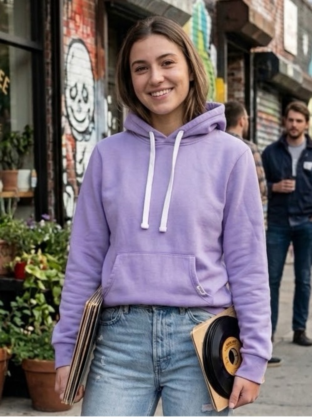Reflex Women's Purple Hoodie size large